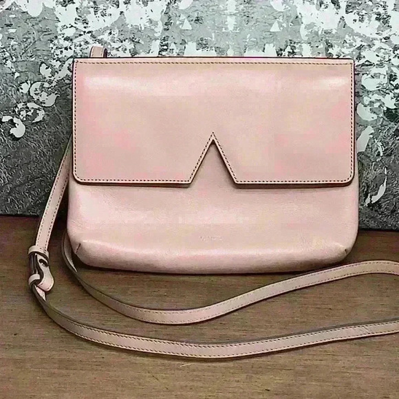 Vince  Camuto Genuine Leather Light Pink handbag bag - Picture 1 of 9